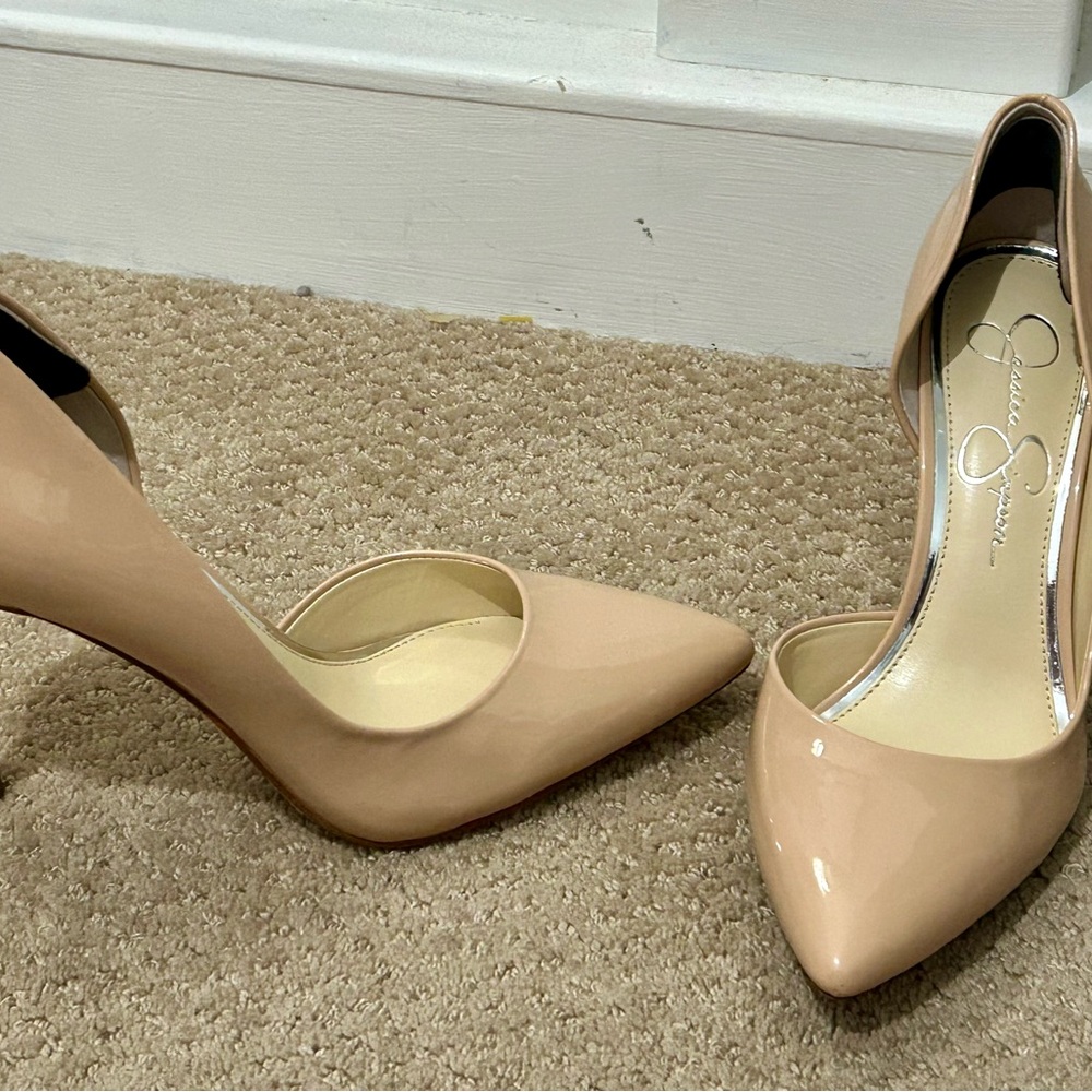 Jessica Simpson Beige Heels